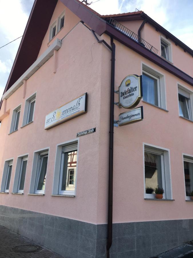 Zur Sonnenalb Hotel Sonnenbühl Exterior foto